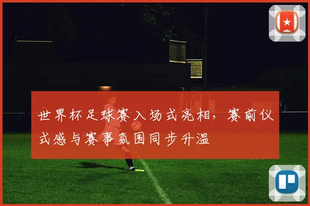 世界杯足球赛入场式亮相，赛前仪式感与赛事氛围同步升温