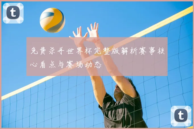 免费杀手世界杯完整版解析赛事核心看点与赛场动态